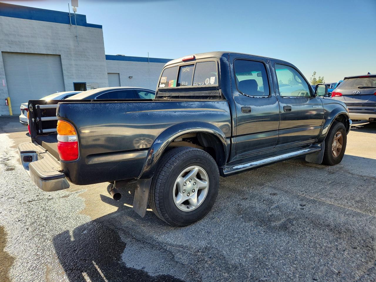 2002 Toyota Tacoma Double Cab Prerunner Черный vin: 5TEGN92N72Z107370