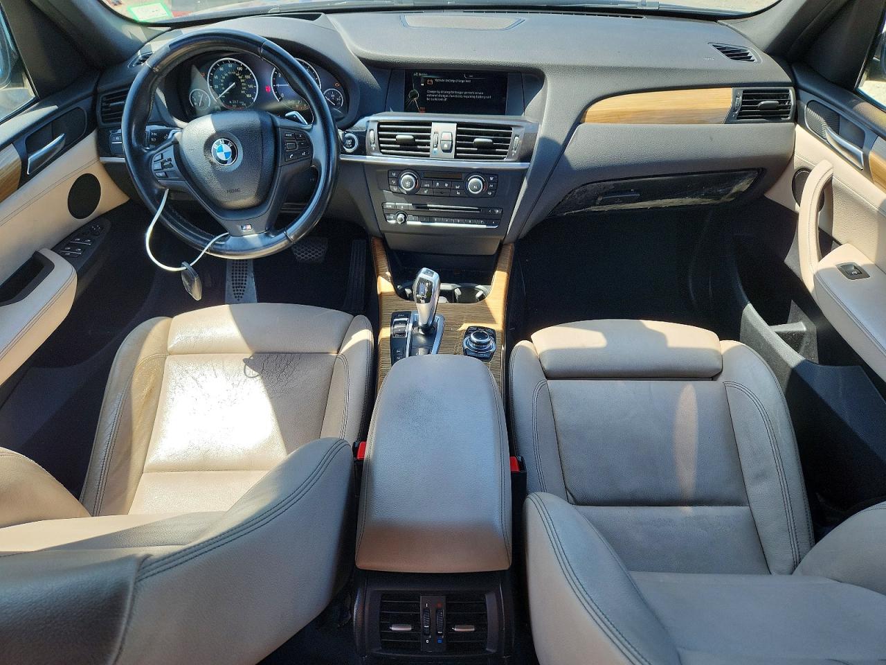 2014 Bmw X3 Xdrive28i Blue vin: 5UXWX9C56E0D31224