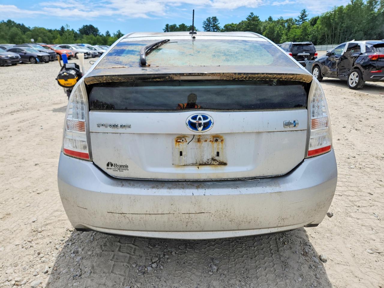 2010 Toyota Prius Iii Серебряный vin: JTDKN3DU5A0138630