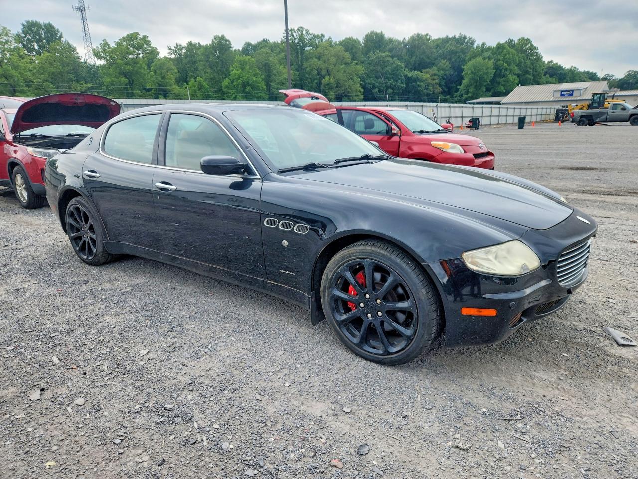 2005 Maserati Quattroporte M139 Black vin: ZAMCE39A350018104