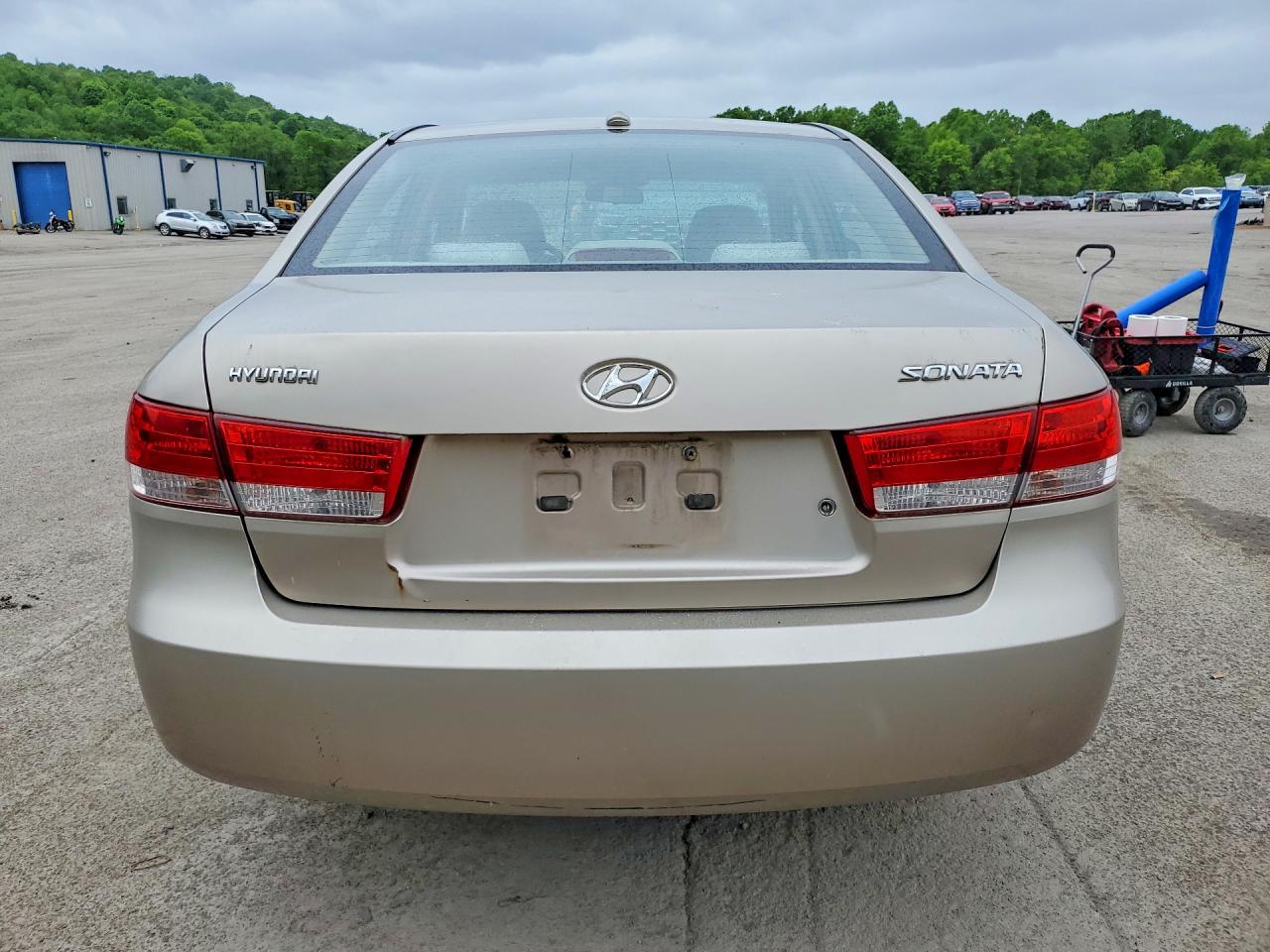 2007 Hyundai Sonata Gls Gold vin: 5NPET46CX7H290184