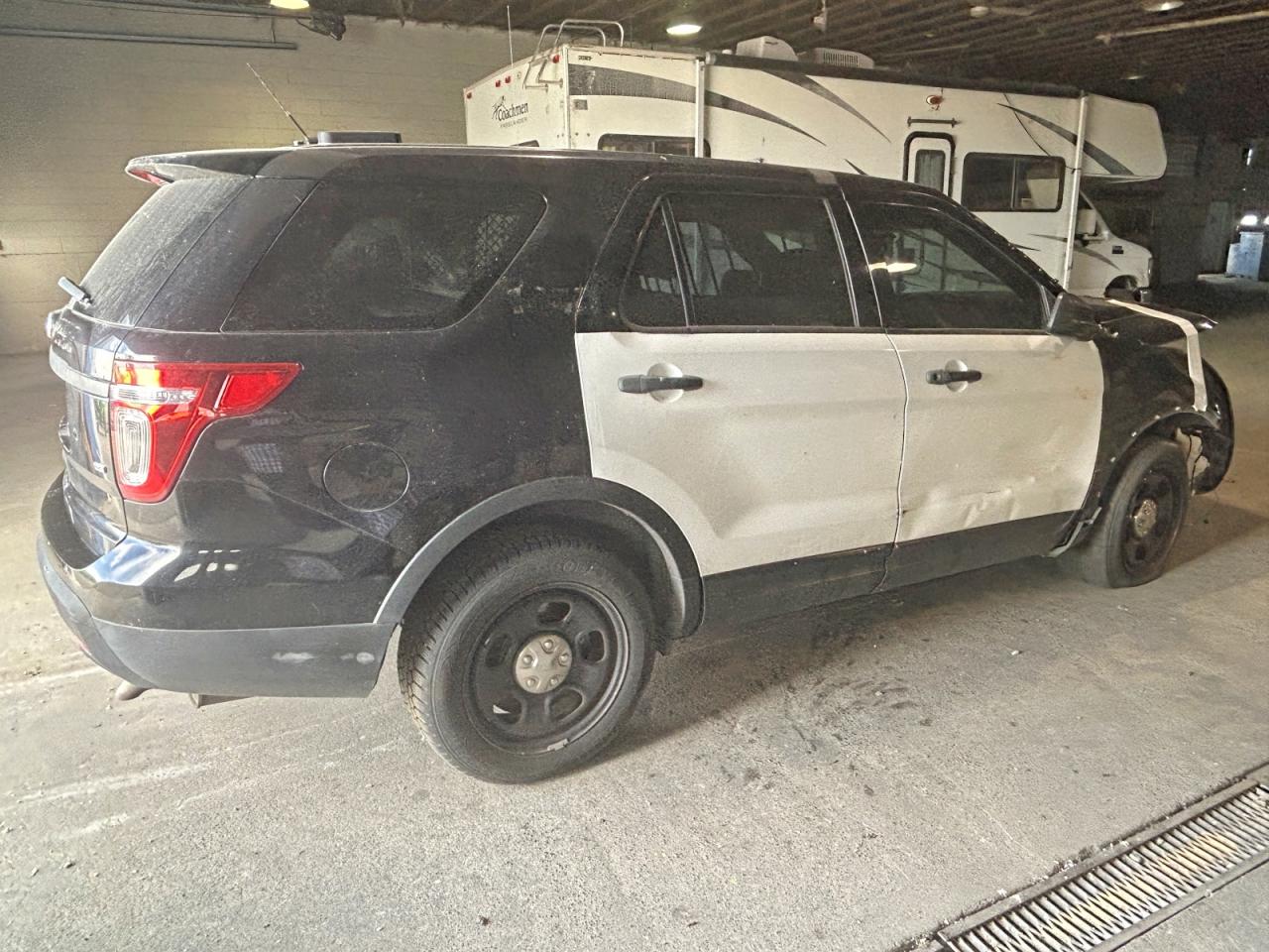 2014 Ford Explorer Police Interceptor Black vin: 1FM5K8AR7EGA65479