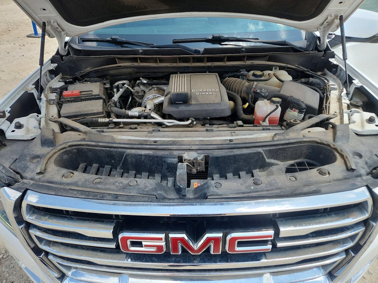 2022 Gmc Yukon Slt White vin: 1GKS1BKT6NR188927