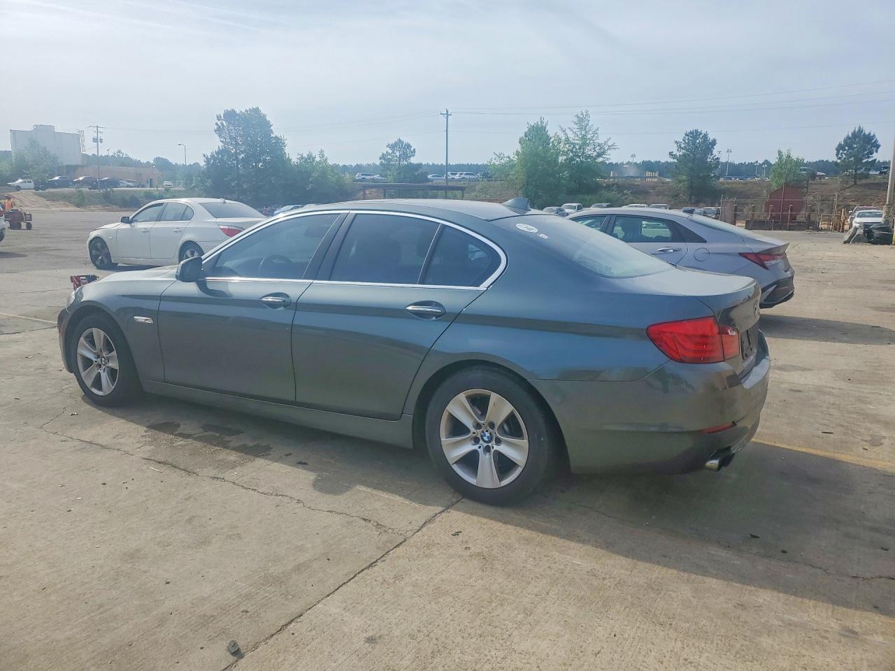 2013 Bmw 528 I Green vin: WBAXG5C52DDY37603