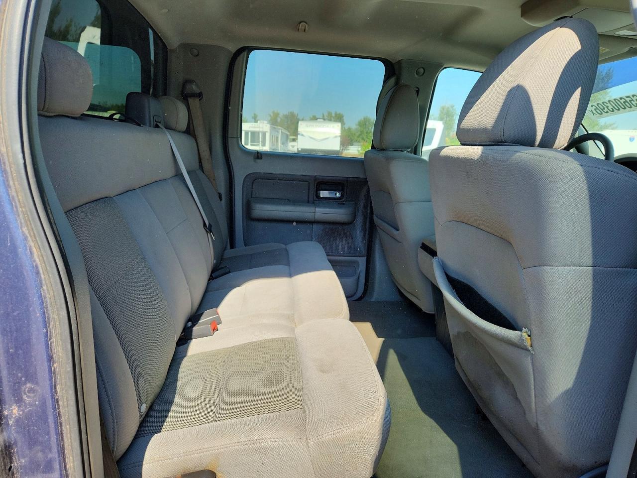 2006 Ford F150 Supercrew Blue vin: 1FTPW14V66KD67779