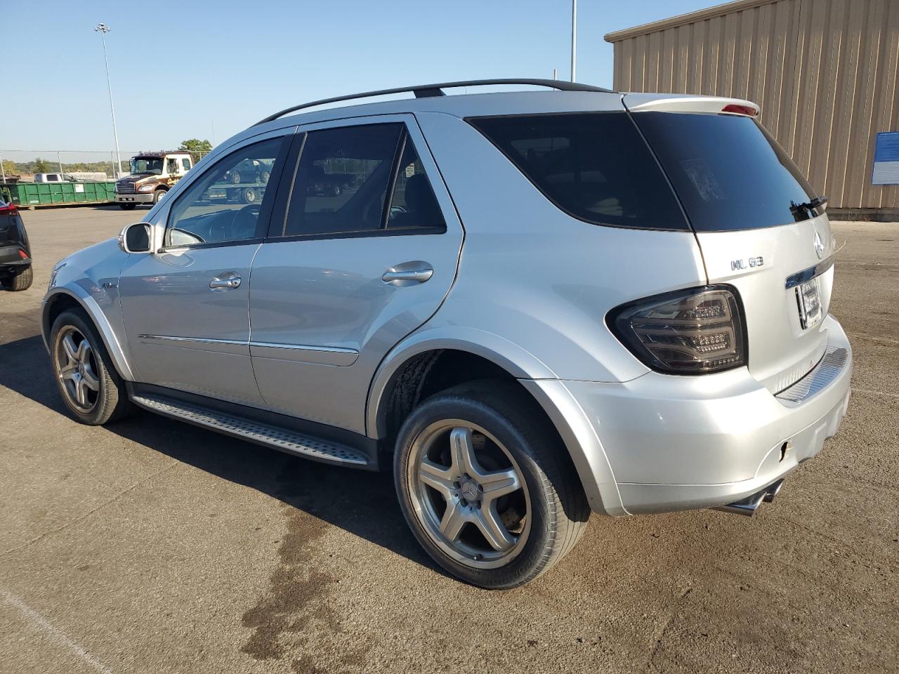 2007 Mercedes-benz Ml 63 Amg Silver vin: 4JGBB77E07A174373