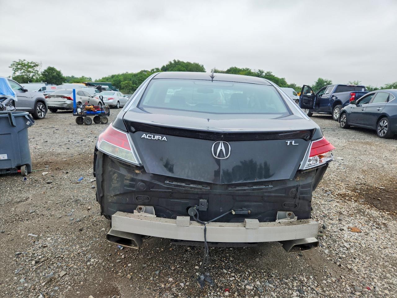 2010 Acura Tl Black vin: 19UUA8F54AA013444