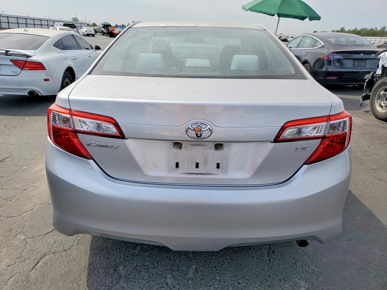 2012 Toyota Camry Le Silver vin: 4T1BF1FK5CU008013