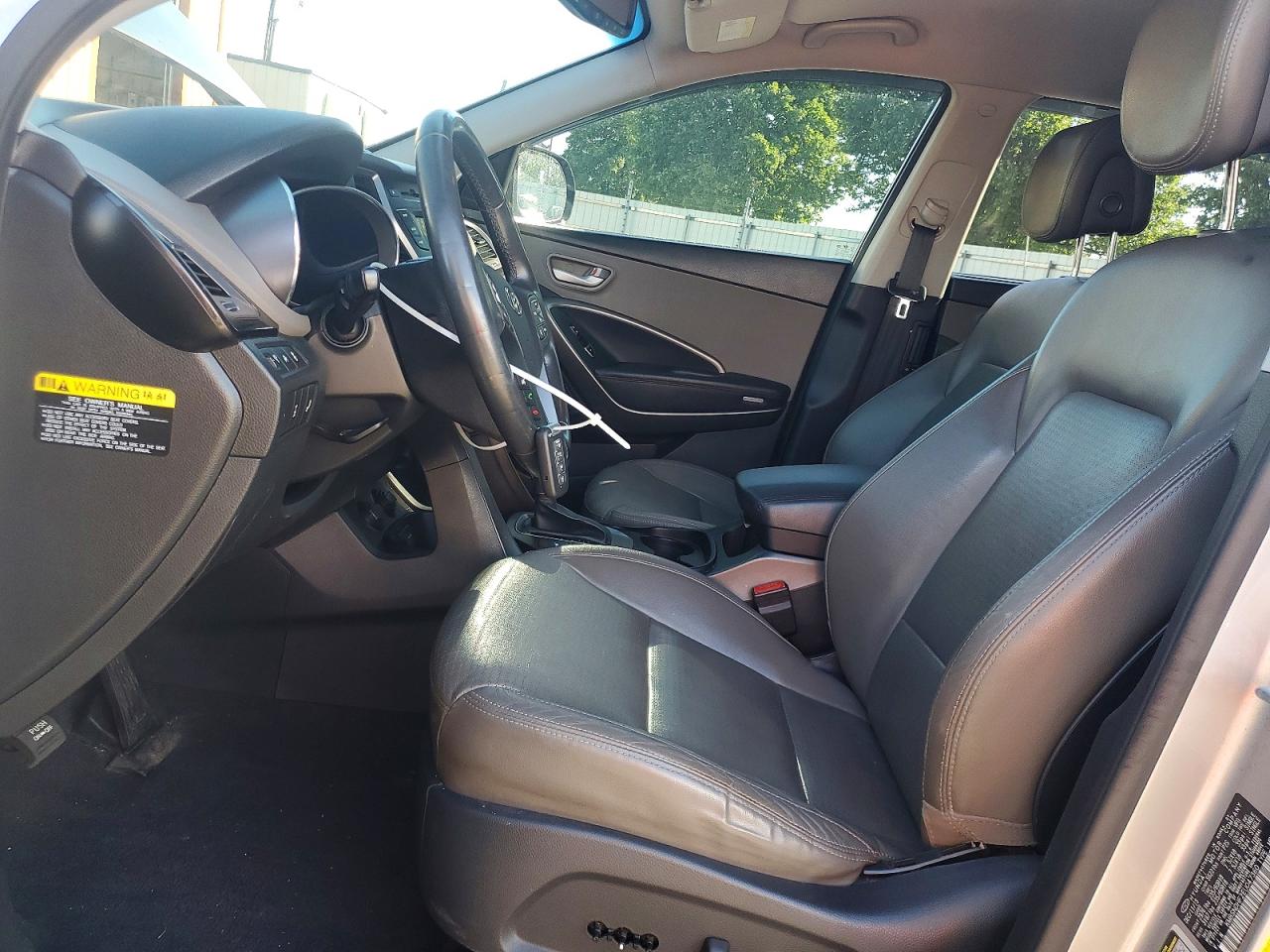 2014 Hyundai Santa Fe Gls Серебряный vin: KM8SNDHF2EU047360