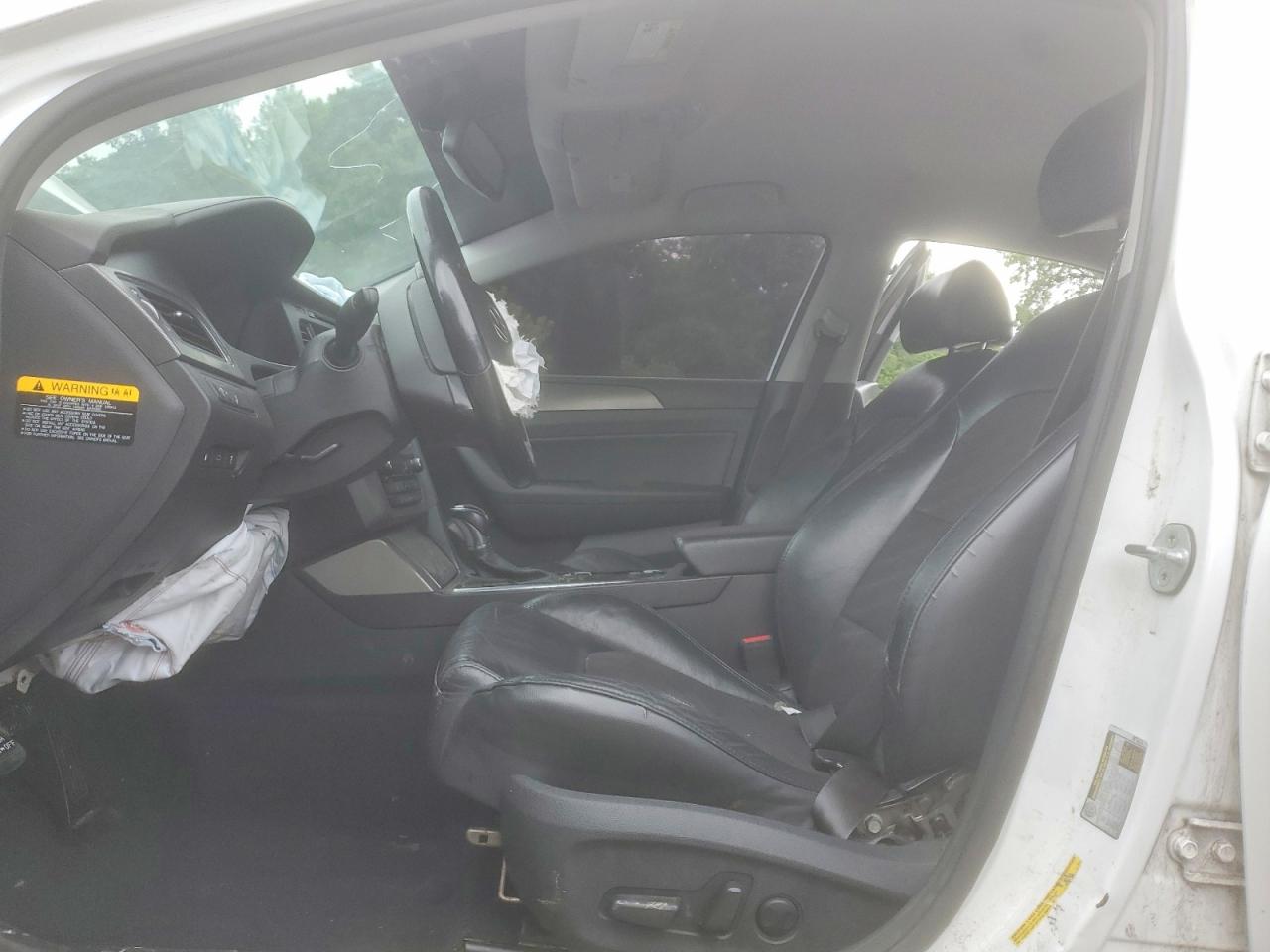 2015 Hyundai Sonata Sport Белый vin: 5NPE34AF0FH103969