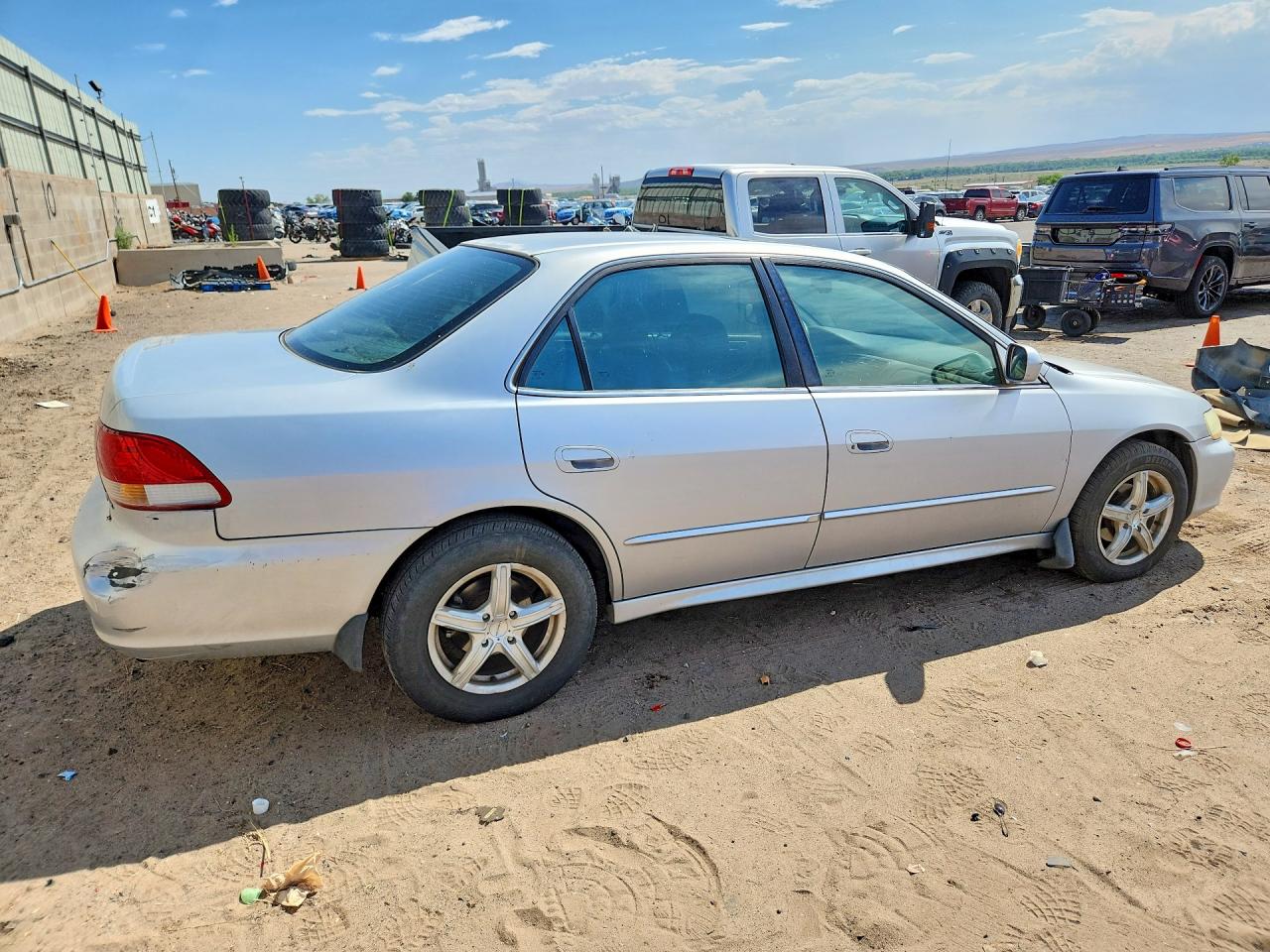 2002 Honda Accord Ex Серебряный vin: 1HGCG56632A087876