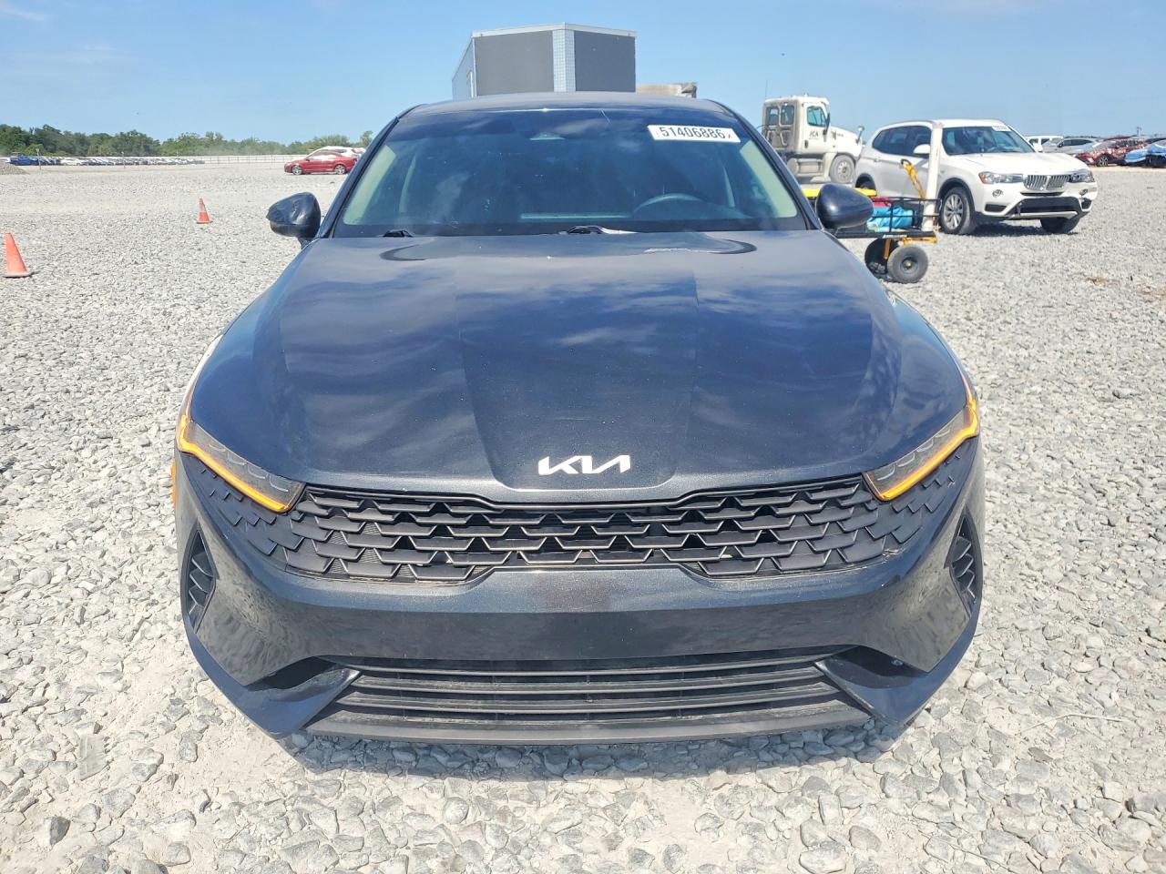 2022 Kia K5 Lxs Серый vin: 5XXG14J28NG151208