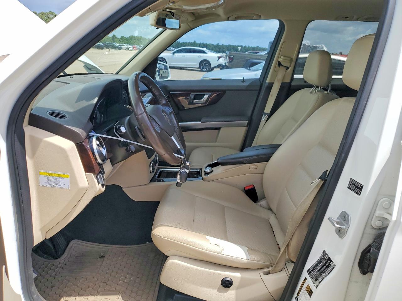 2014 Mercedes-benz Glk 250 Bluetec White vin: WDCGG0EB7EG187783