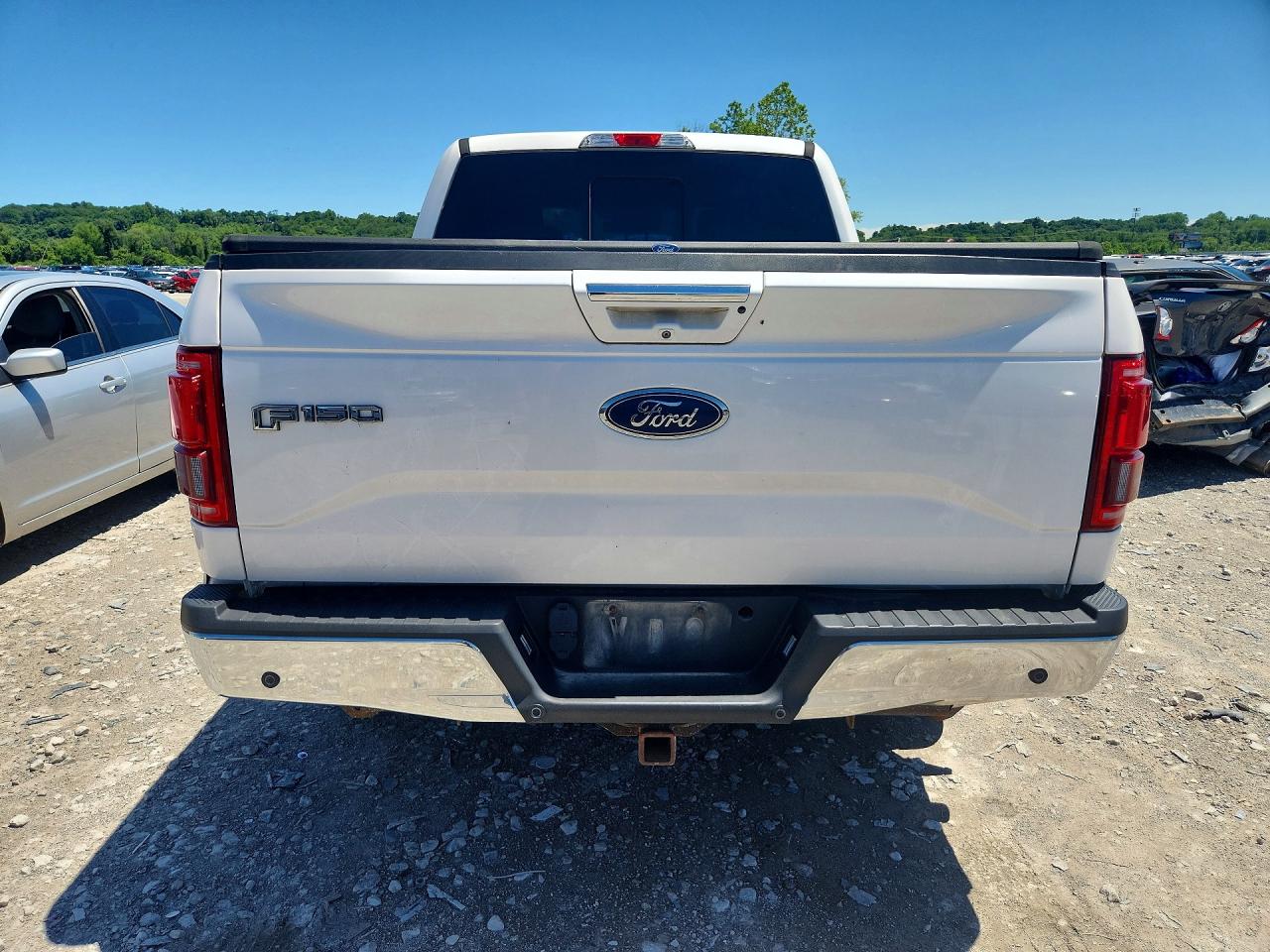 2016 Ford F150 Supercrew White vin: 1FTEW1EG3GKF11250