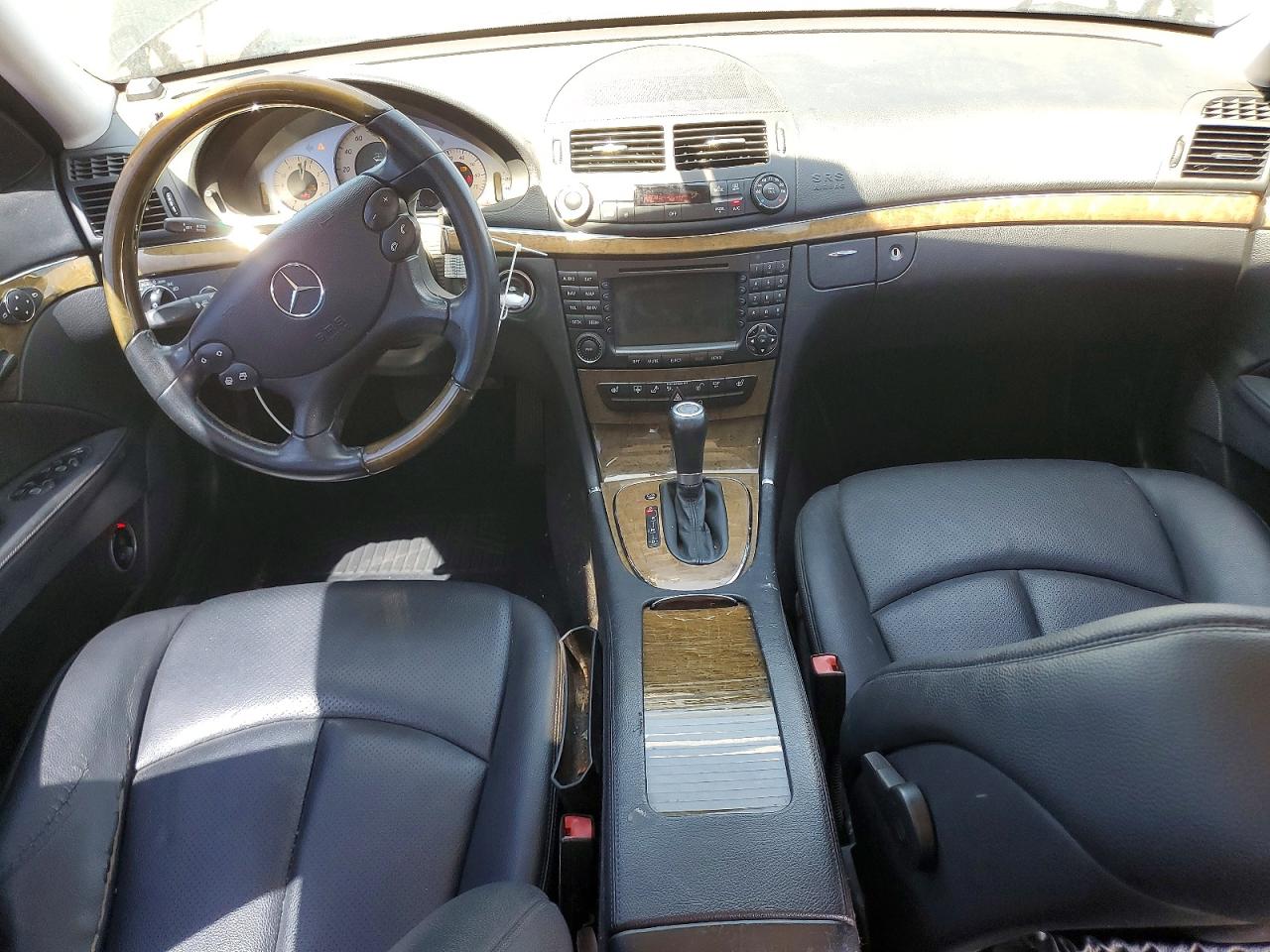 2007 Mercedes-benz E 350 4matic Black vin: WDBUF87X17B170592