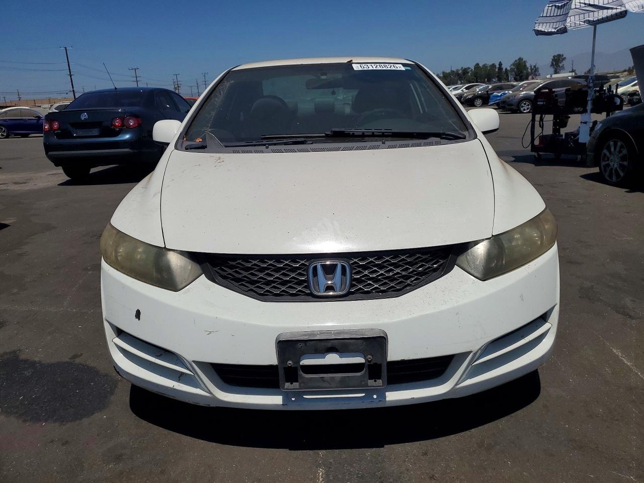 2009 Honda Civic Lx White vin: 2HGFG12649H537896