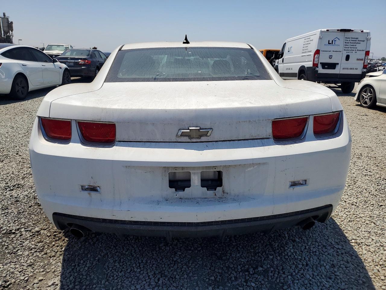 2011 Chevrolet Camaro Ls White vin: 2G1FA1ED9B9169735