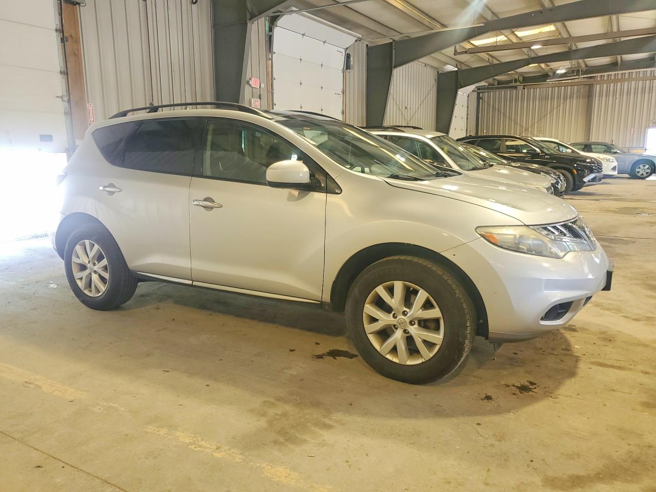 2012 Nissan Murano S Серебряный vin: JN8AZ1MW4CW222870