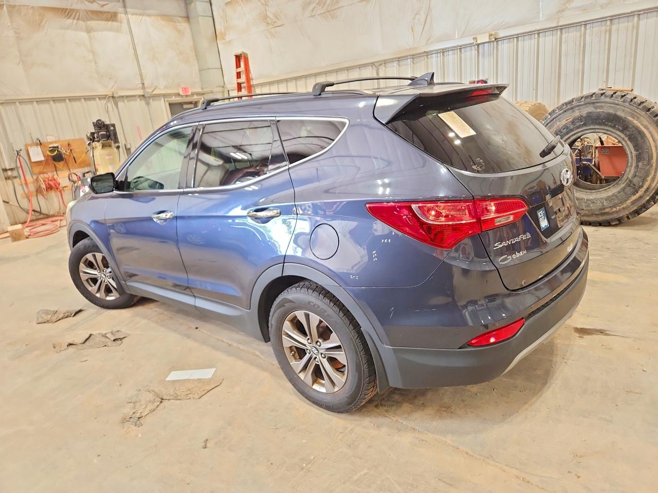 2013 Hyundai Santa Fe Sport 2.4l Gray vin: 5XYZUDLB0DG106044