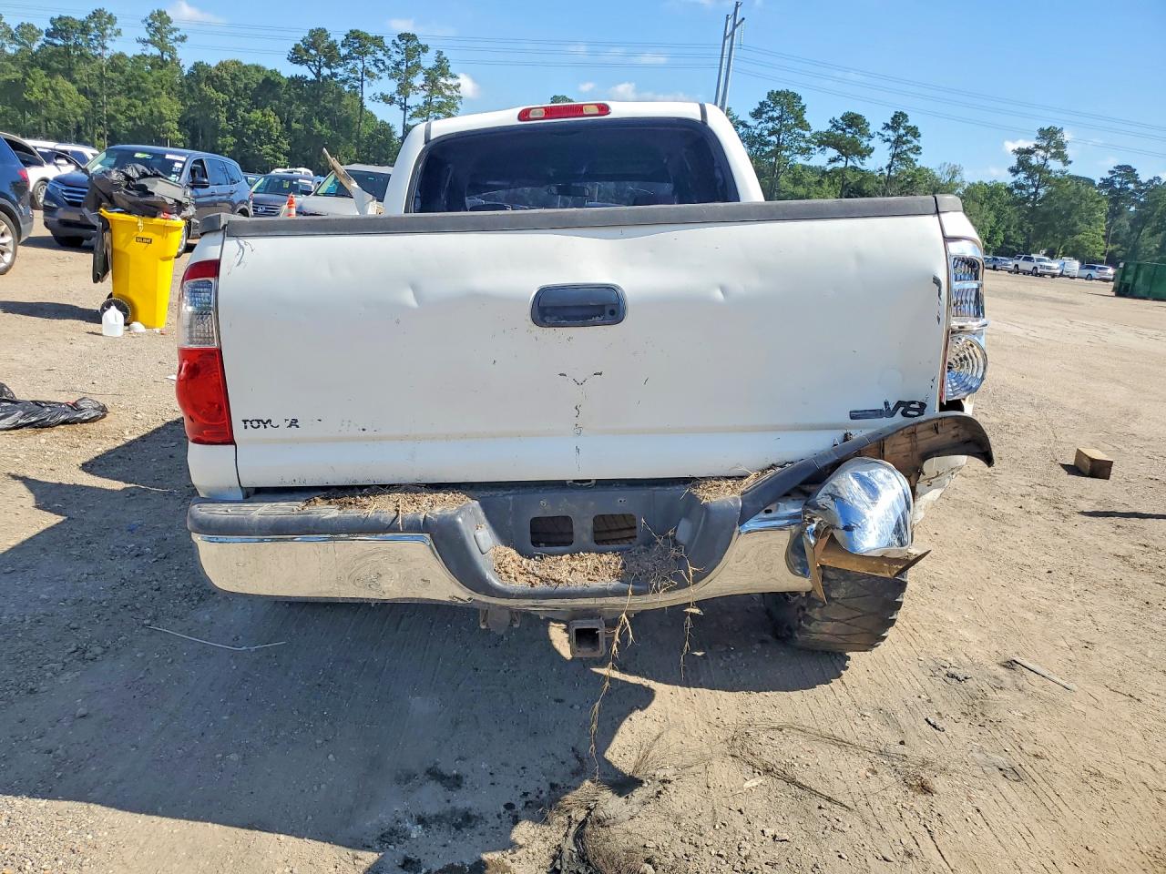 2005 Toyota Tundra Double Cab Sr5 Белый vin: 5TBET34185S481369