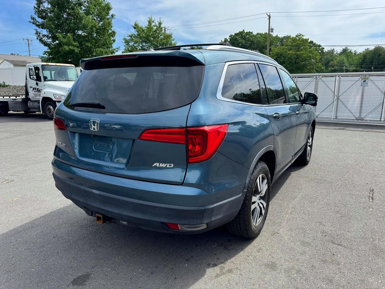 2016 Honda Pilot Exl Синий vin: 5FNYF6H50GB024007