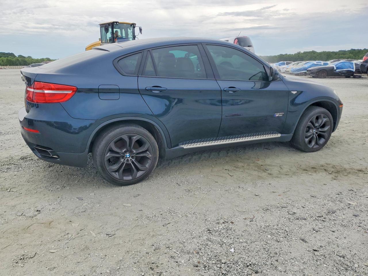 2014 Bmw X6 Xdrive50i Blue vin: 5UXFG8C58EL592800