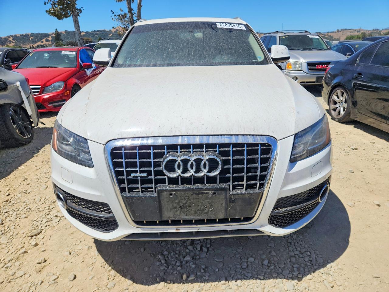 2011 Audi Q5 Premium Plus White vin: WA1DKAFP4BA100096
