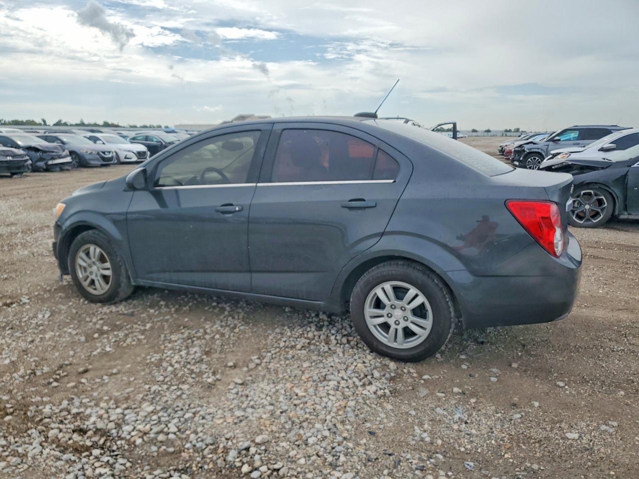 2015 Chevrolet Sonic Lt Черный vin: 1G1JC5SH7F4207393