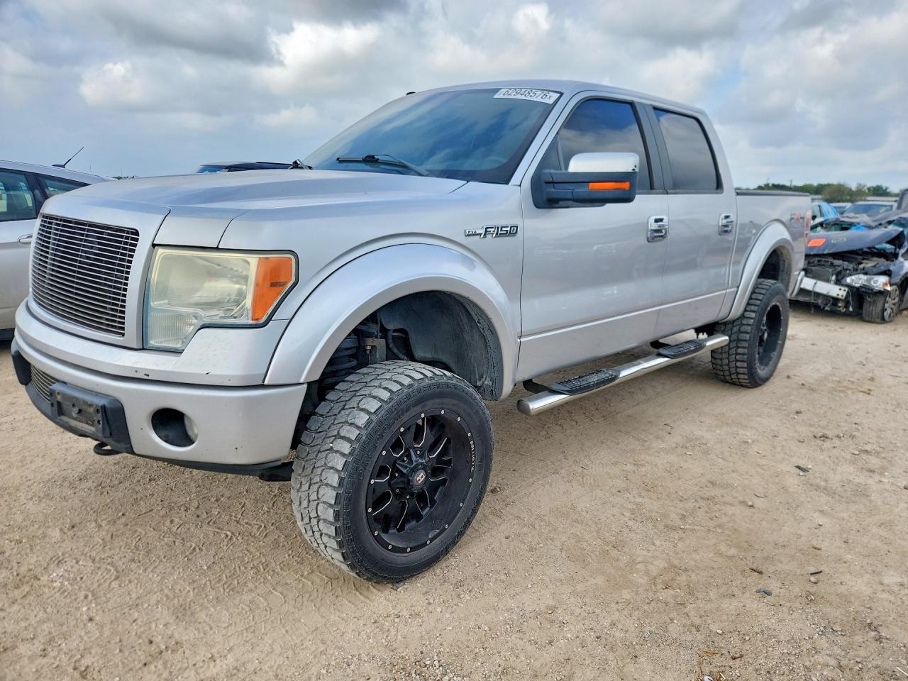 2010 Ford F150 Supercrew Silver vin: 1FTFW1EV6AFA39631
