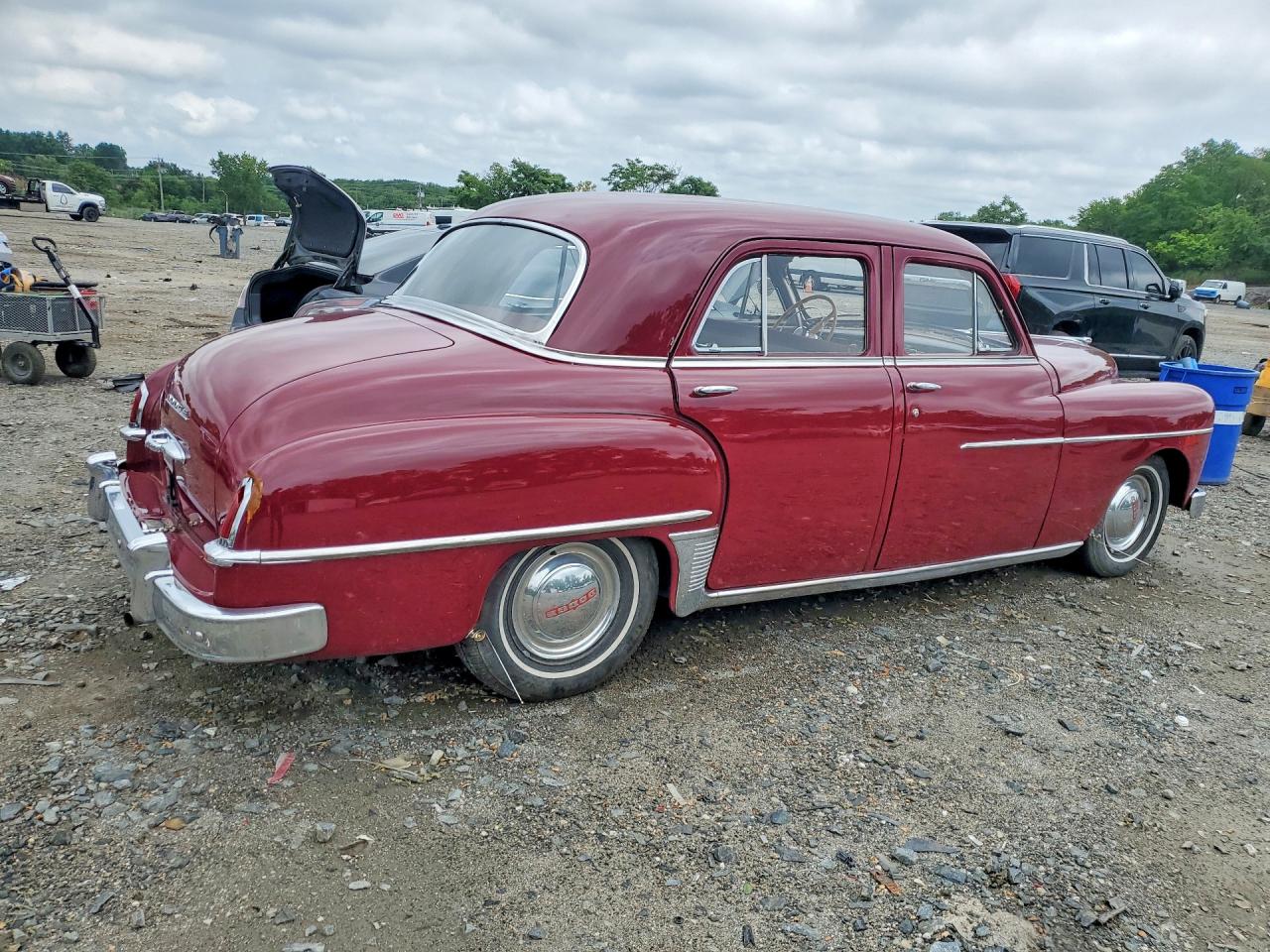 1950 Dodge Uk Maroon vin: 31592376