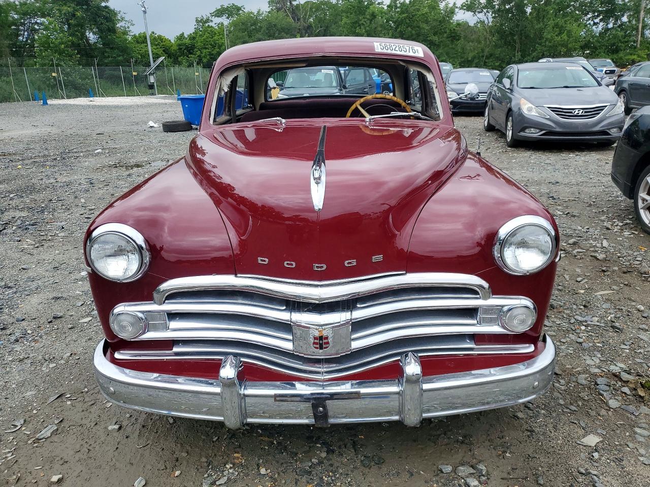 1950 Dodge Uk Maroon vin: 31592376