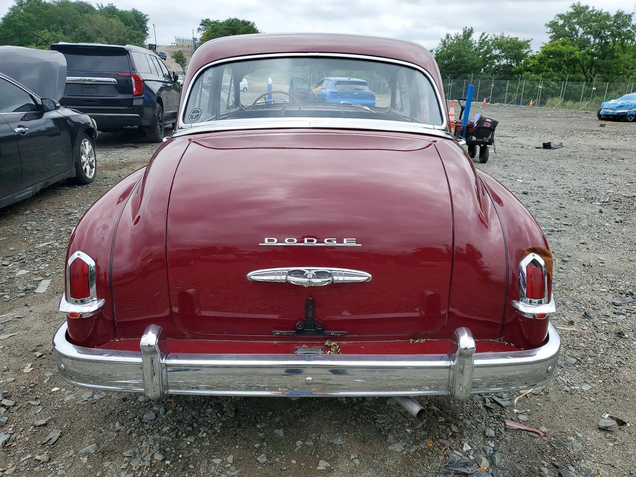 1950 Dodge Uk Maroon vin: 31592376