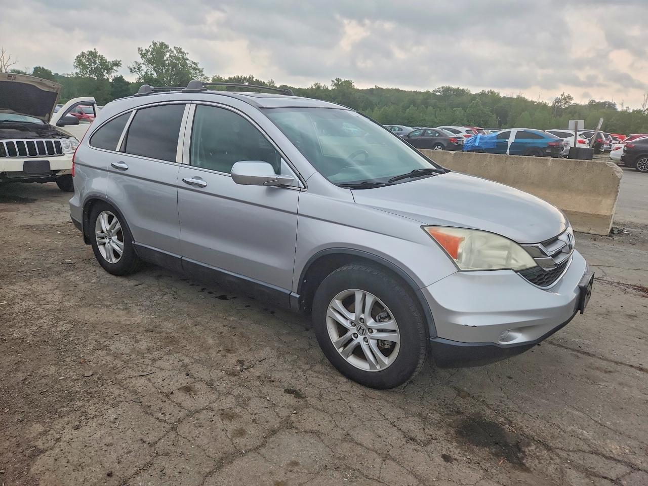 2010 Honda Cr-v Exl Серебряный vin: 5J6RE4H7XAL017559