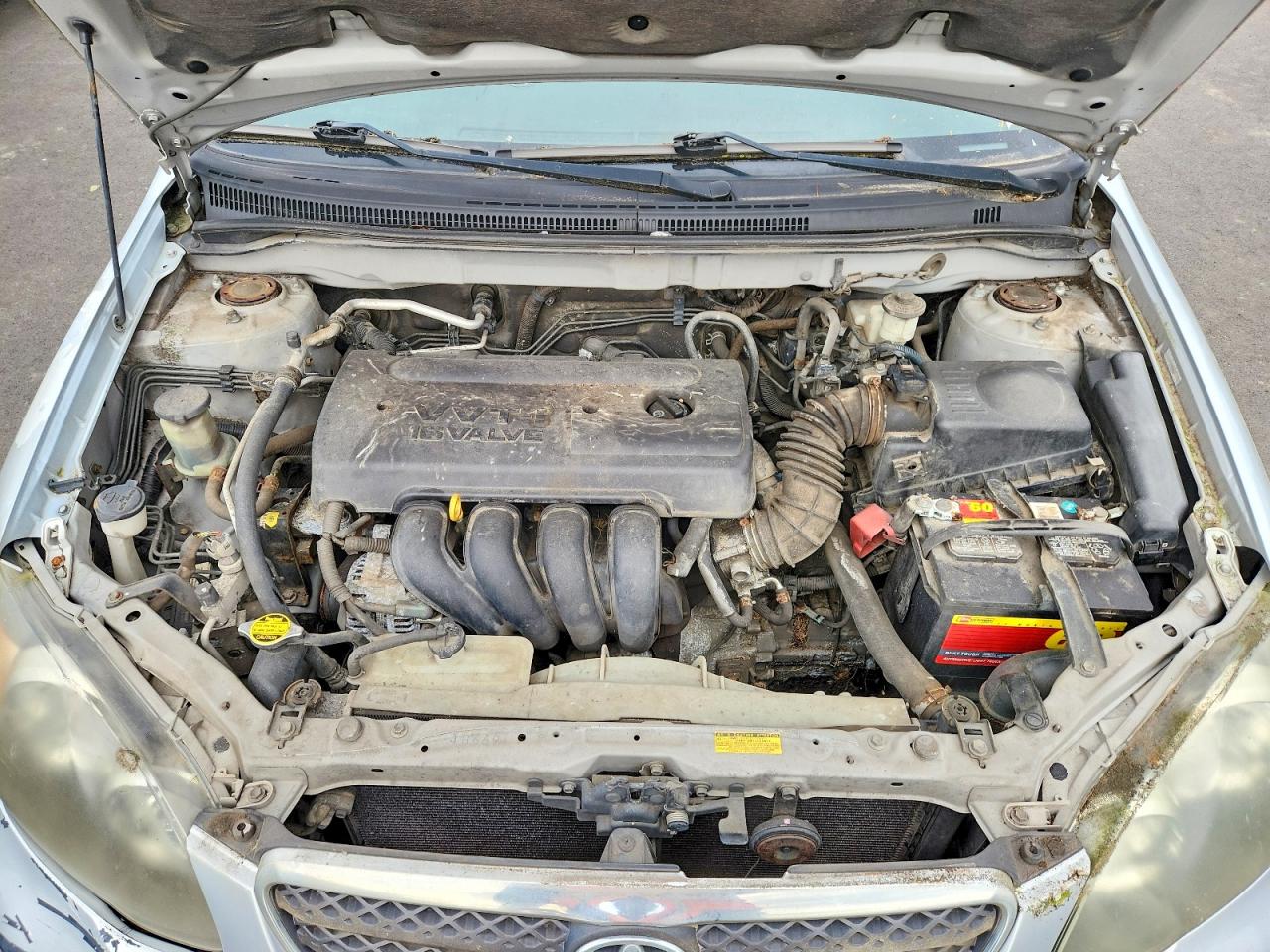 2006 Toyota Corolla S Silver vin: 1NXBR30E66Z727782