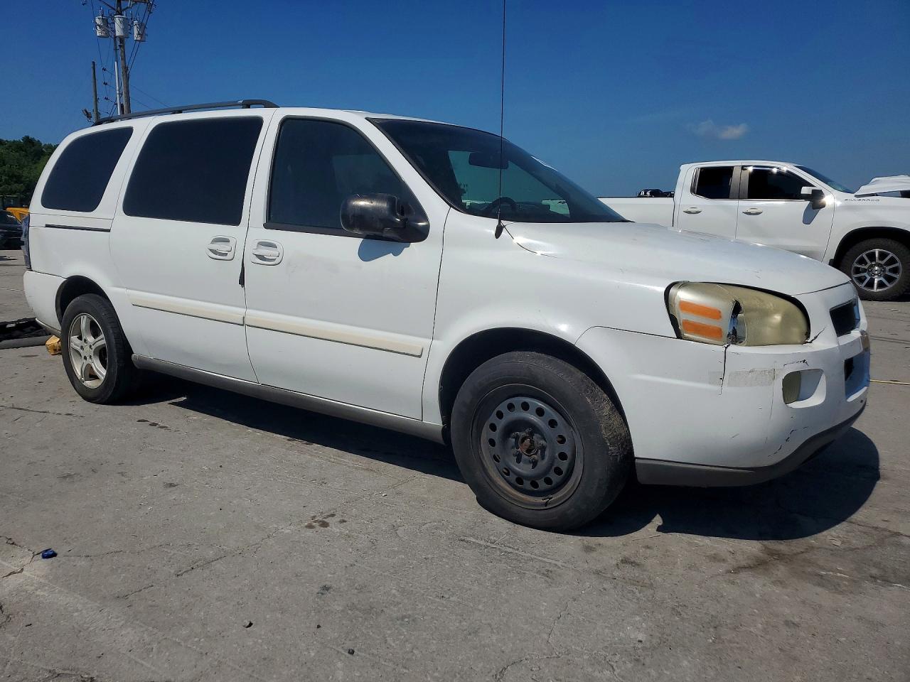 2005 Chevrolet Uplander Ls White vin: 1GNDV23L55D257893
