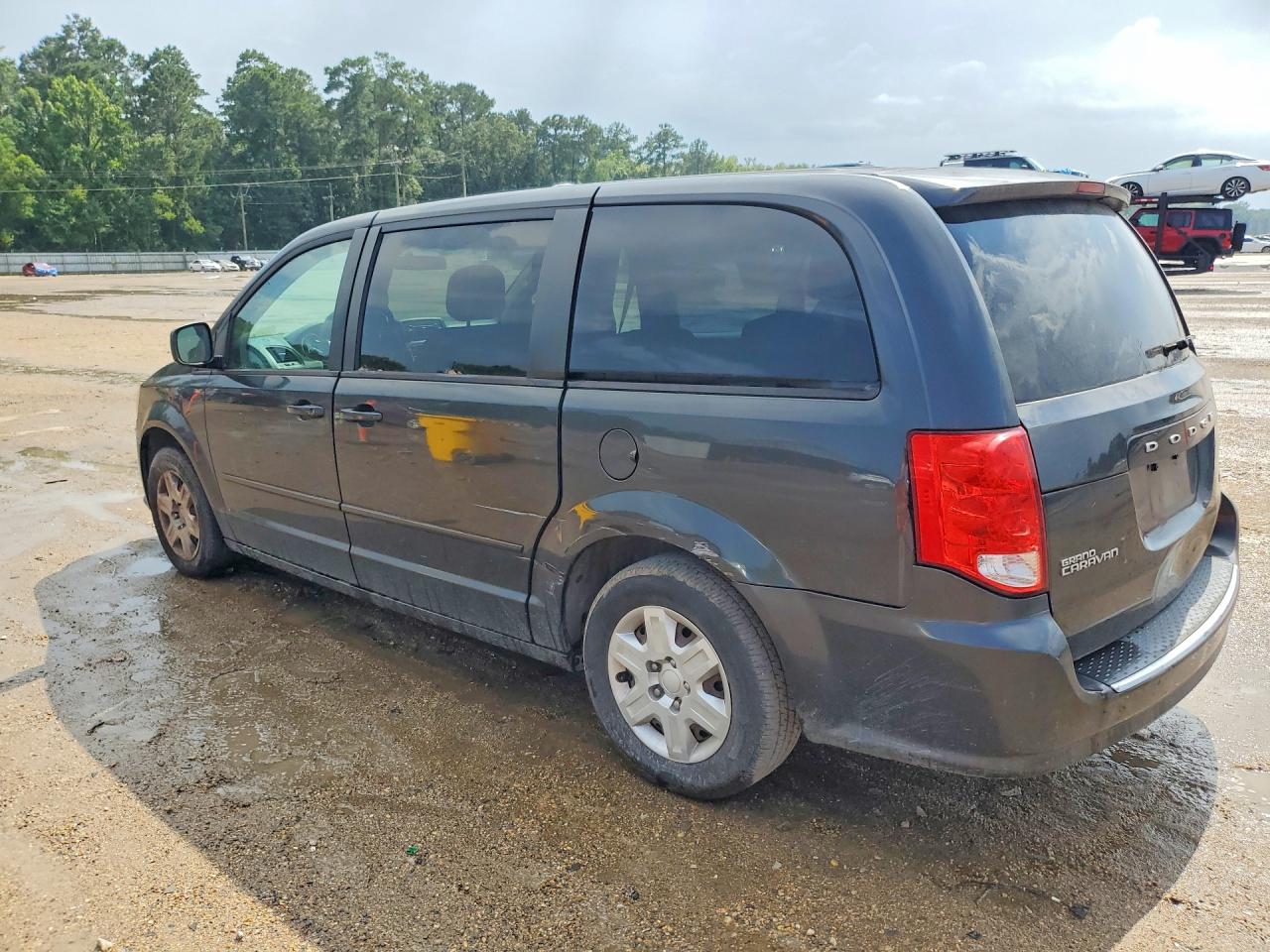 2012 Dodge Grand Caravan Se Серый vin: 2C4RDGBG5CR336140