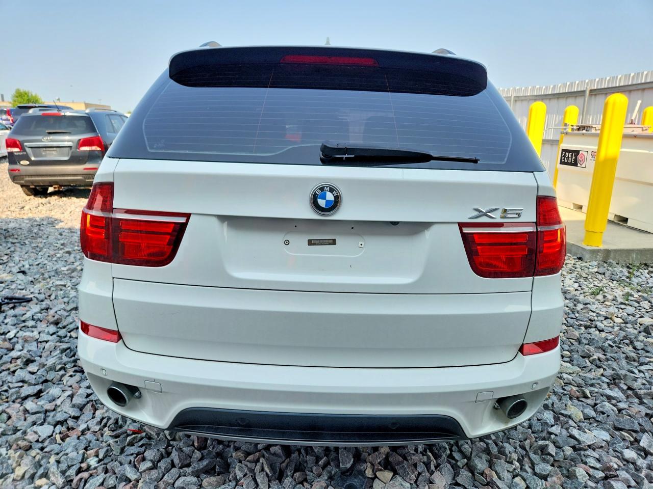 2011 Bmw X5 Xdrive35d White vin: 5UXZW0C59BL660762