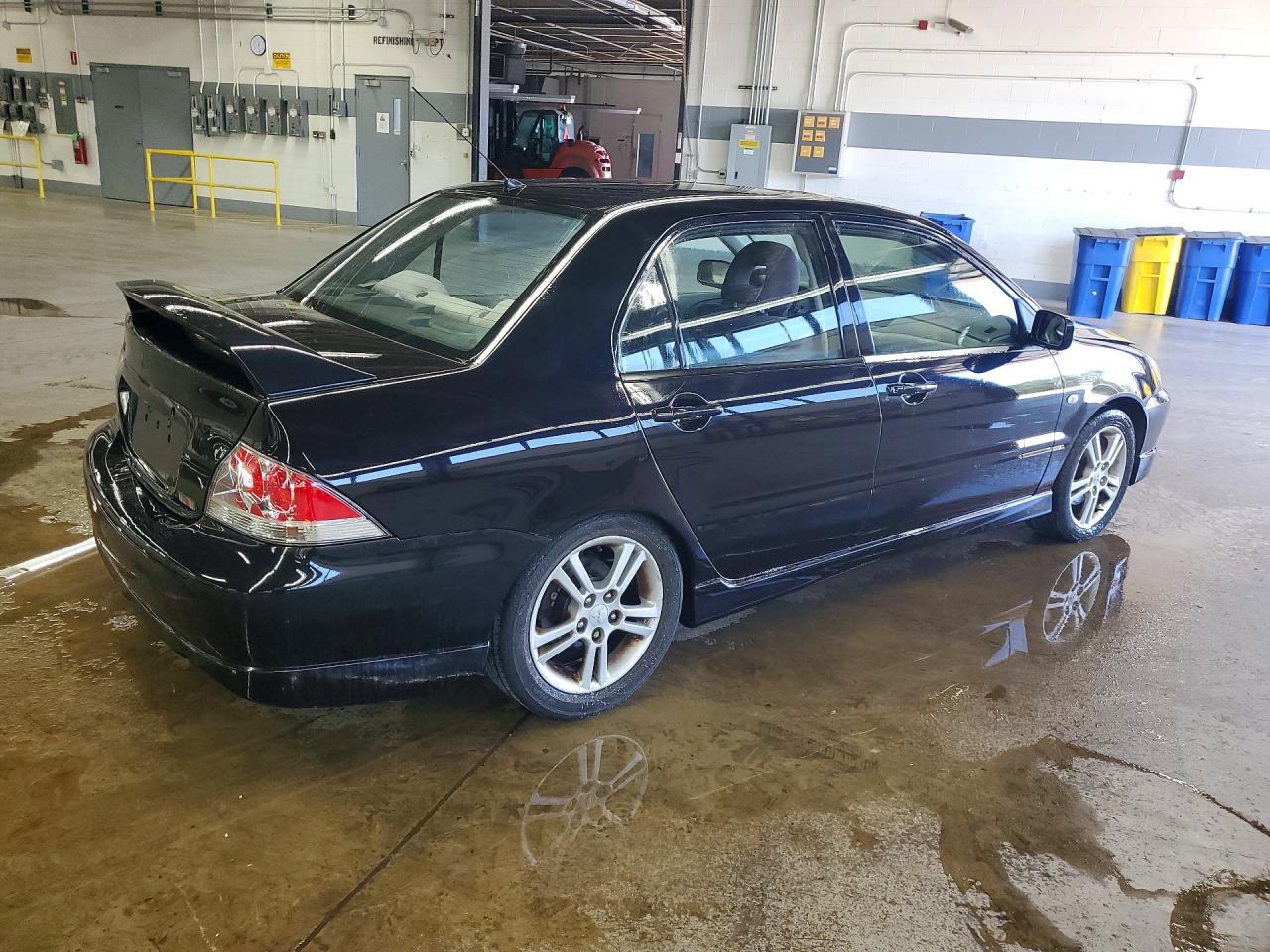 2004 Mitsubishi Lancer Ralliart Black vin: JA3AJ66F74U052593