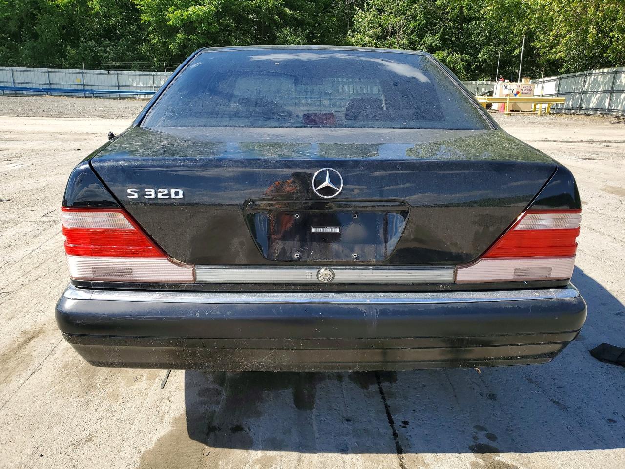 1999 Mercedes-benz S 320 Черный vin: WDBGA33G4XA431062