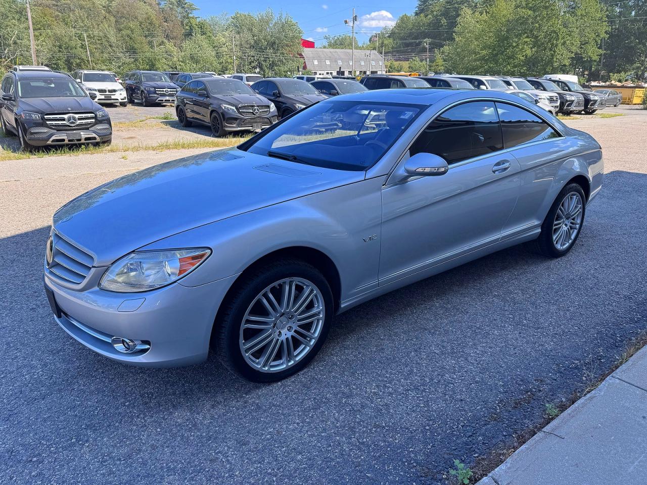 2008 Mercedes-benz Cl 600 Silver vin: WDDEJ76X28A017815