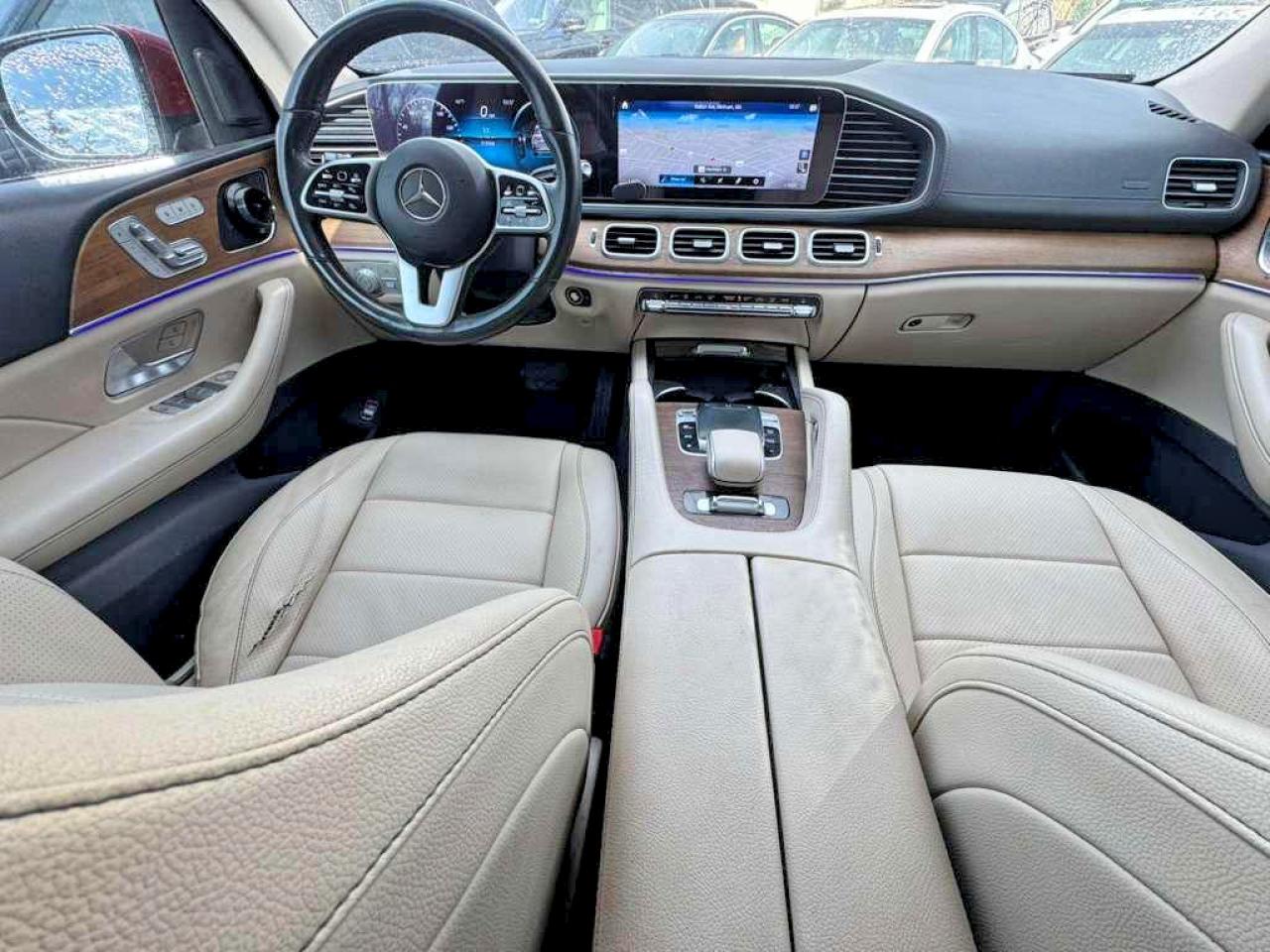 2020 Mercedes-benz Gls 450 4matic Burgundy vin: 4JGFF5KE3LA119590