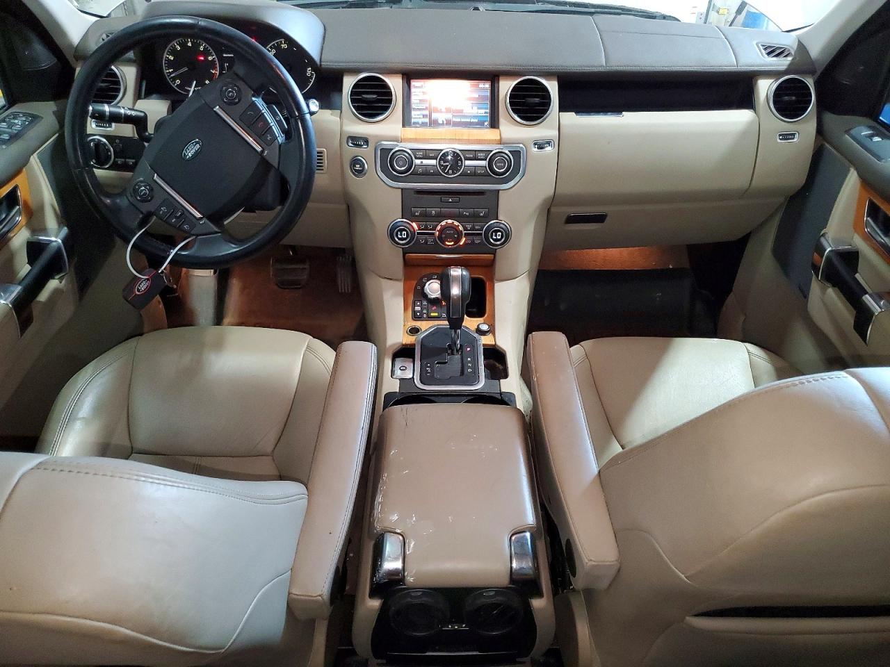 2012 Land Rover Lr4 Hse Luxury Beige vin: SALAK2D47CA606362
