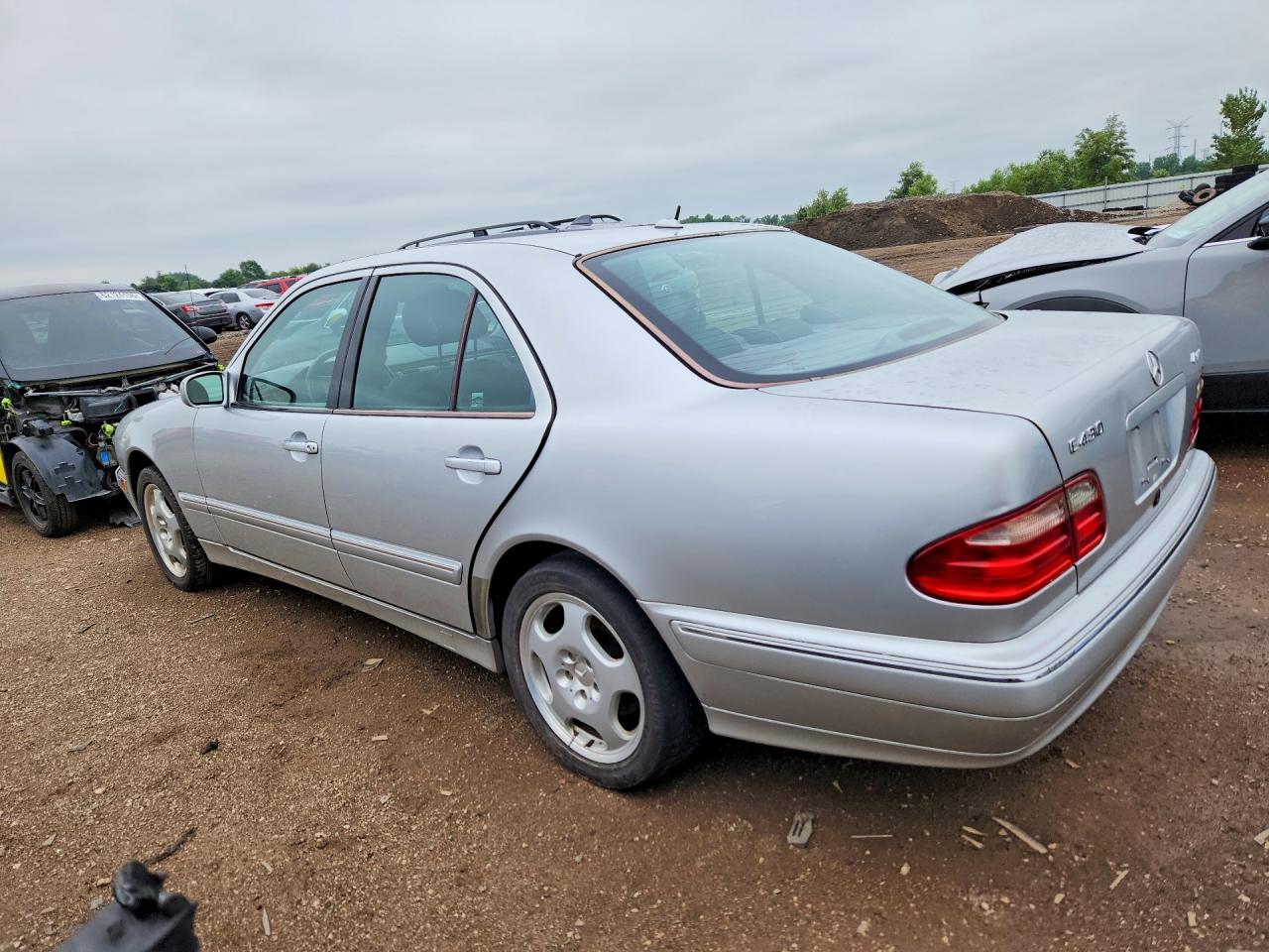 2001 Mercedes-benz E 430 Серебряный vin: WDBJF83J61X053203
