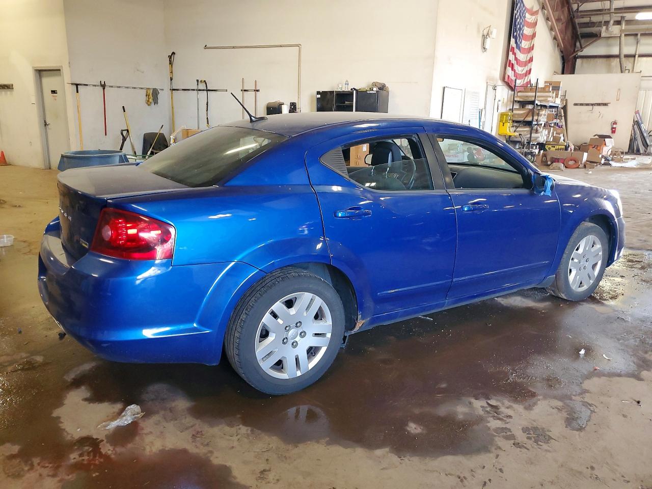 2012 Dodge Avenger Se Blue vin: 1C3CDZAG8CN269800