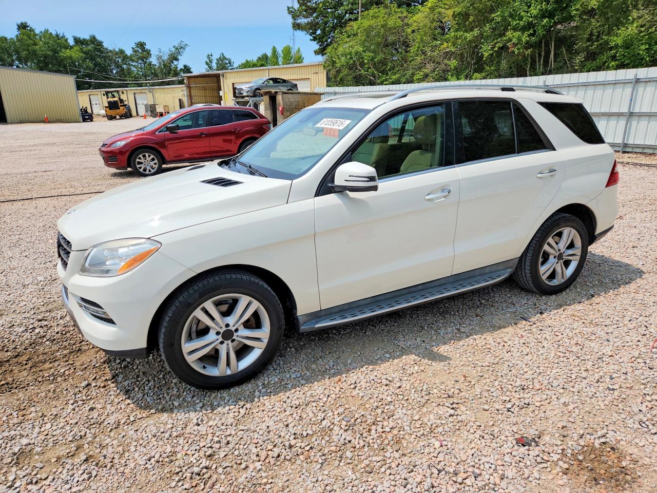 2012 Mercedes-benz Ml 350 Bluetec White vin: 4JGDA2EB5CA029511