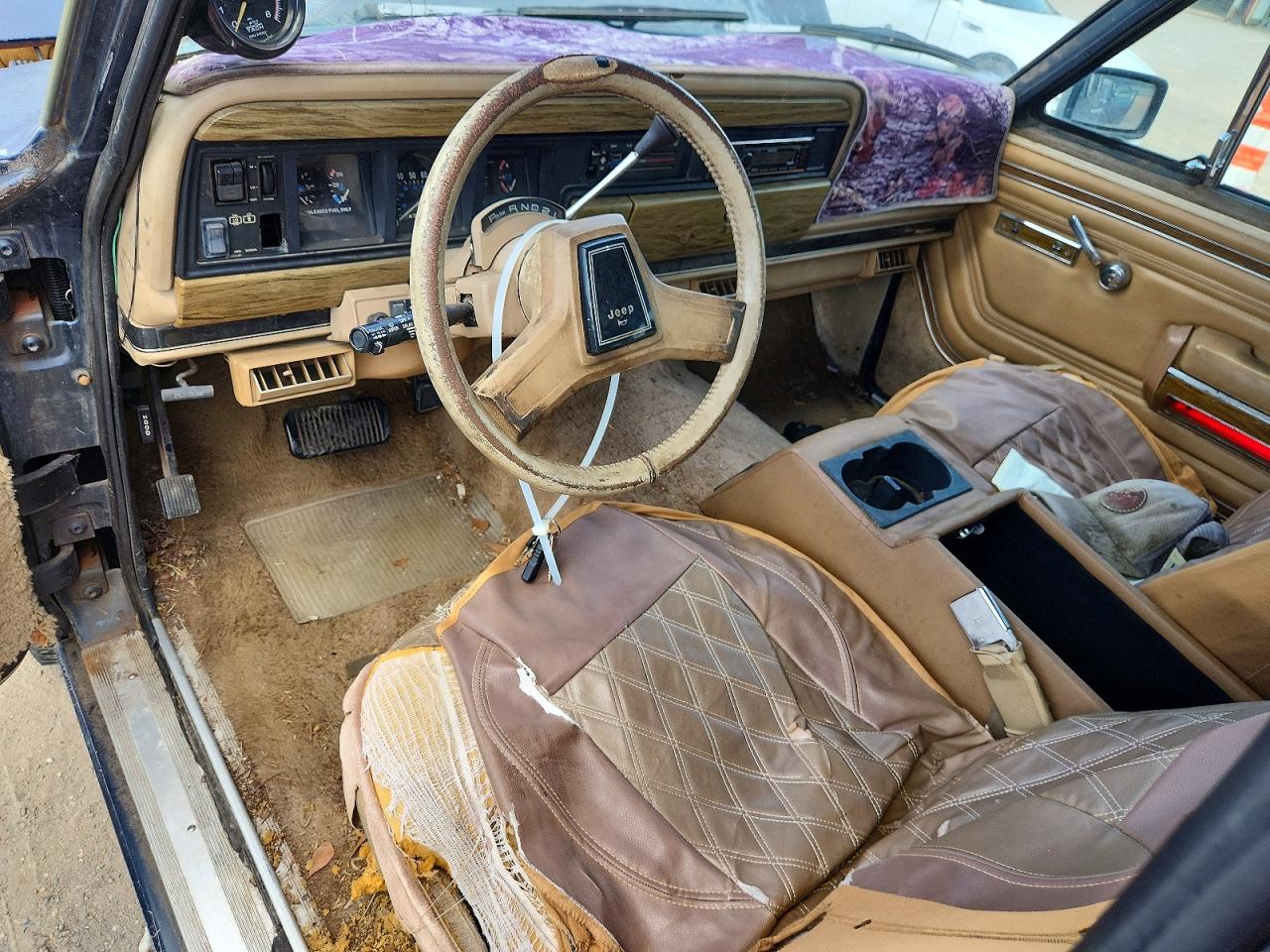 1989 Jeep Grand Wagoneer Two Tone vin: 1J4GS5871KP111278