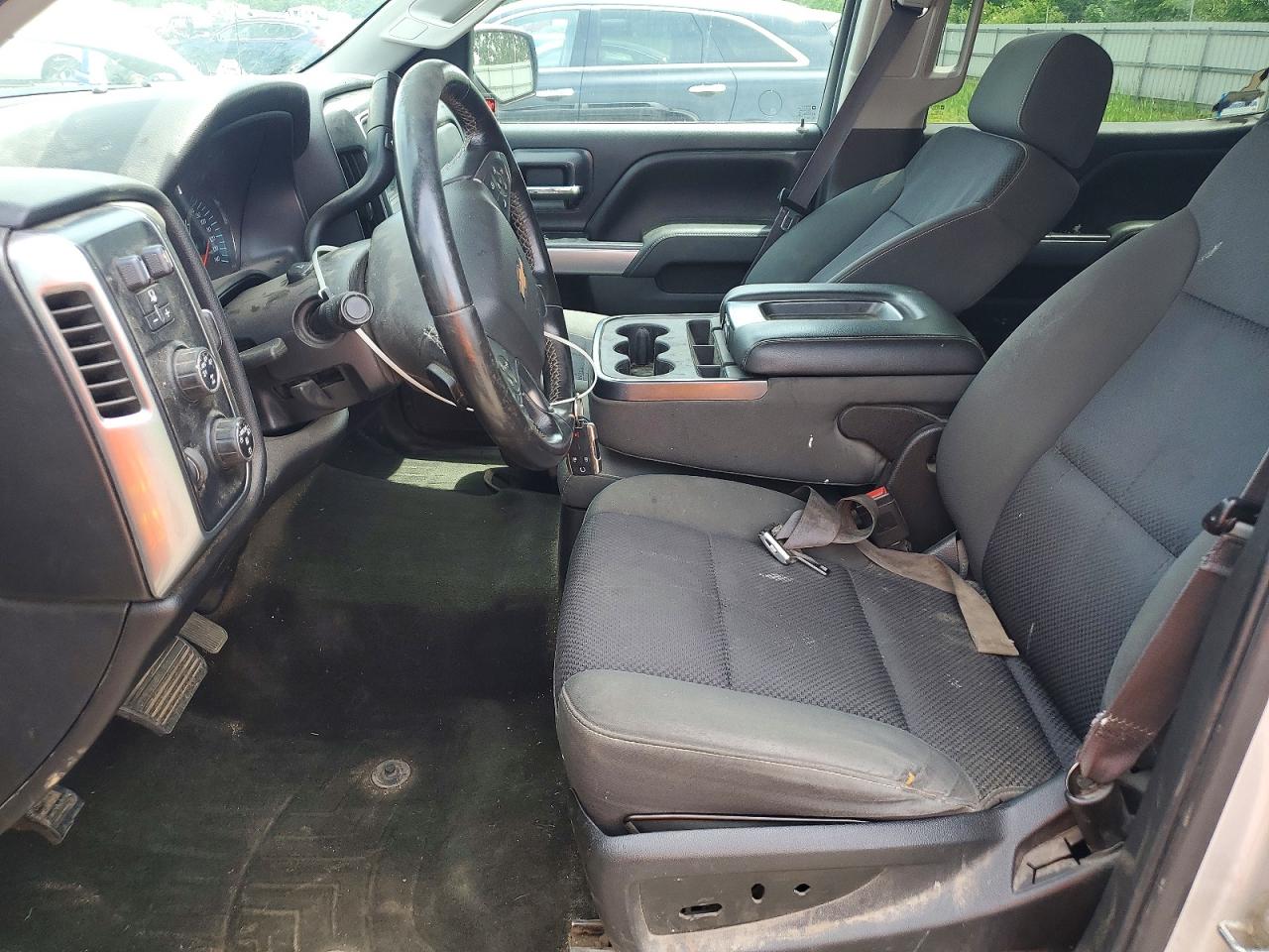 2015 Chevrolet Silverado K1500 Lt Gray vin: 3GCUKREC1FG239371