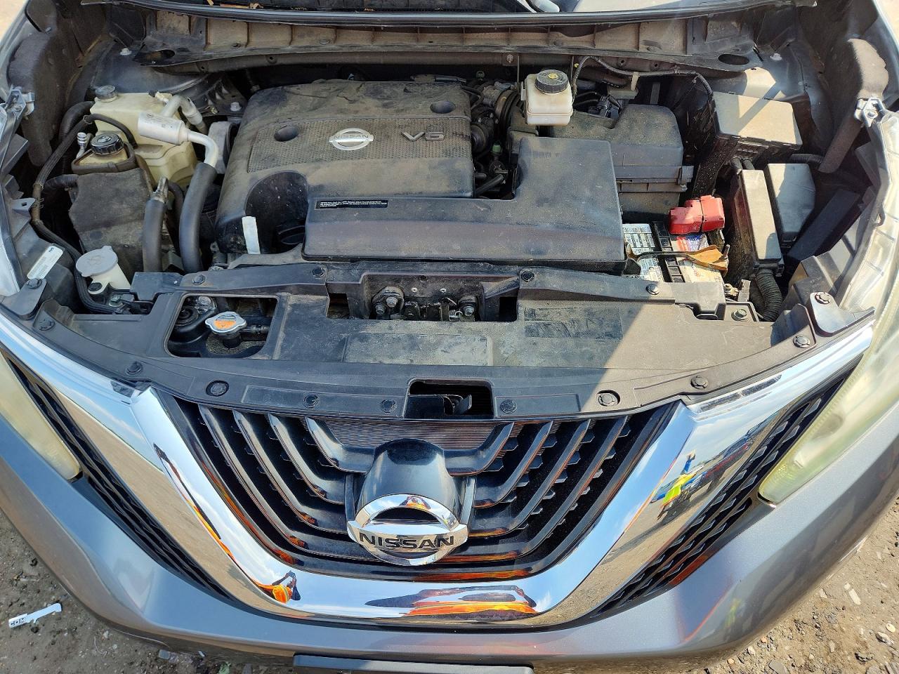 2015 Nissan Murano Sl Gray vin: 5N1AZ2MH3FN262835