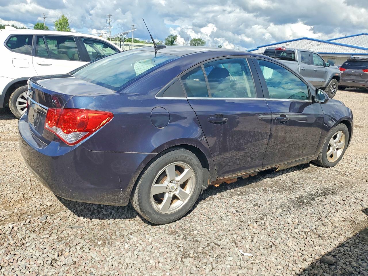 2014 Chevrolet Cruze Lt Blue vin: 1G1PC5SB9E7221993