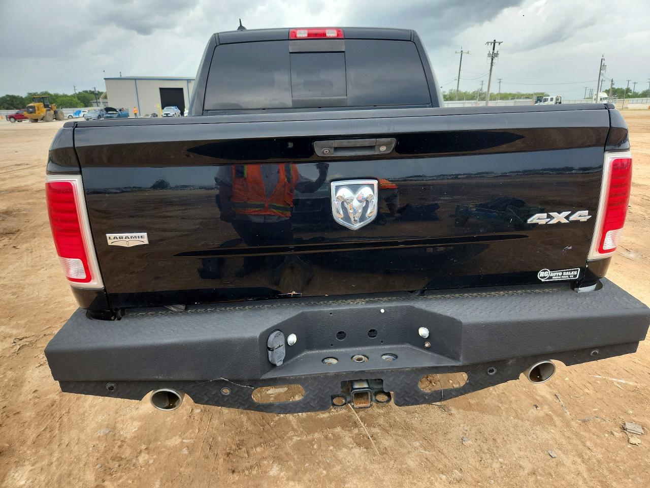 2014 Ram 1500 Laramie Черный vin: 1C6RR7NM6ES297716